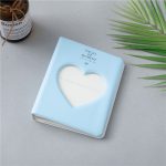 Hollow Heart 64 Taschen Fotobuchalbum Namenskartenhalter für Fujifilm Instax Mini 8 /7s /70 /25 /50s /90, Hollow Heart 64 Pockets Sky Blue, Hollow Heart 64 Pockets Light Mint, Hollow Heart 64 Pockets Pink, Hollow Heart 64 Pockets Light Purple – Bild 2