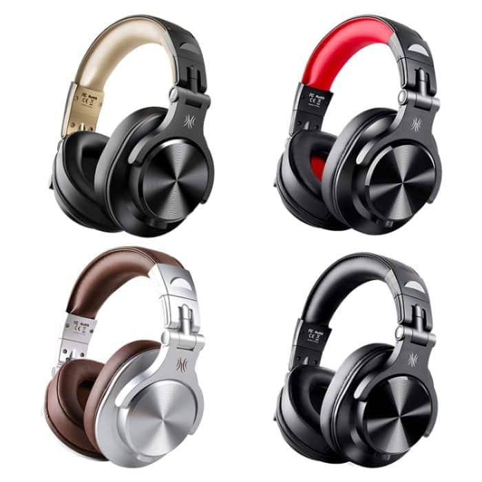 Am Kopf montiertes kabelloses Bluetooth-Stereo-Headset, A70 Black, A70 Black Red, A70 Brown, A70 Black Gold – Bild 2