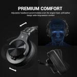 Am Kopf montiertes kabelloses Bluetooth-Stereo-Headset, A70 Black, A70 Black Red, A70 Brown, A70 Black Gold – Bild 3
