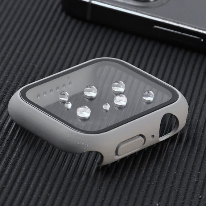 Stoßfeste Schutzhülle aus PC und gehärtetem Glas mit verpacktem Karton, For Apple Watch Series 3 & 2 & 1 38mm – Bild 3