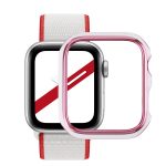 Zweifarbiges galvanisiertes PC-Schutzgehäuse für Uhren, For Apple Watch Series 3 & 2 & 1 38mm
