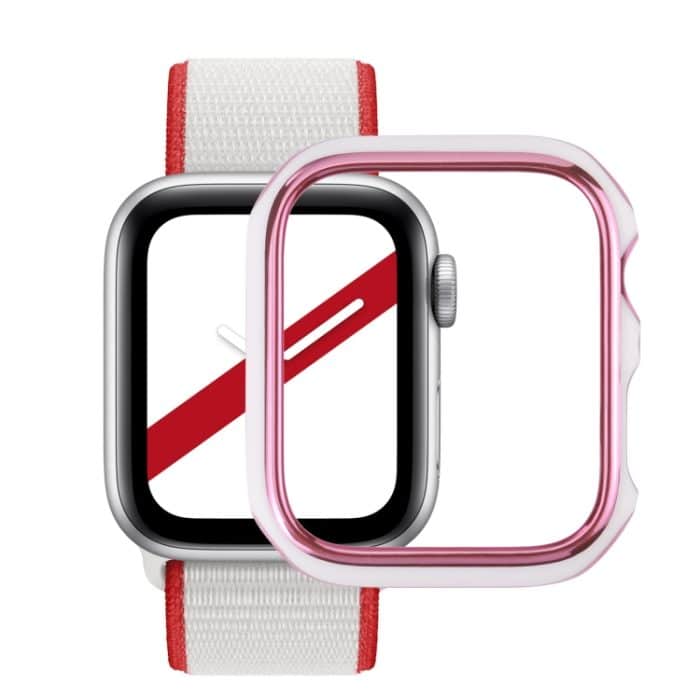 EDA002045602A-1.jpg Zweifarbiges galvanisiertes PC-Schutzgehäuse für Uhren, For Apple Watch Series 3 & 2 & 1 38mm – Bild 1