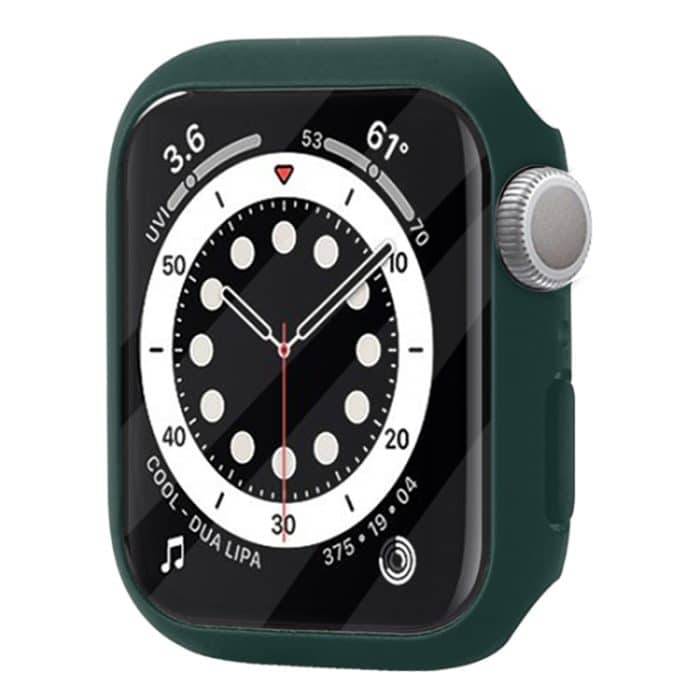 Stoßfeste PC-Schutzhülle mit gehärtetem Glasfilm, For Apple Watch Series 8 / 7 41mm, For Apple Watch Series 8 / 7 45mm – Bild 3