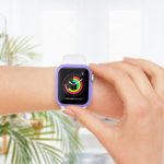 Stoßfeste PC-Schutzhülle mit gehärtetem Glasfilm, For Apple Watch Series 8 / 7 41mm, For Apple Watch Series 8 / 7 45mm – Bild 4