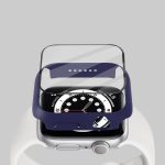 Stoßfeste PC-Schutzhülle mit gehärtetem Glasfilm, For Apple Watch Series 8 / 7 41mm, For Apple Watch Series 8 / 7 45mm – Bild 5