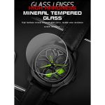 SANDA 1065 3D-Quarzuhr mit ausgehöhltem Rad und nicht drehbarem Zifferblatt für Herren – Bild 4