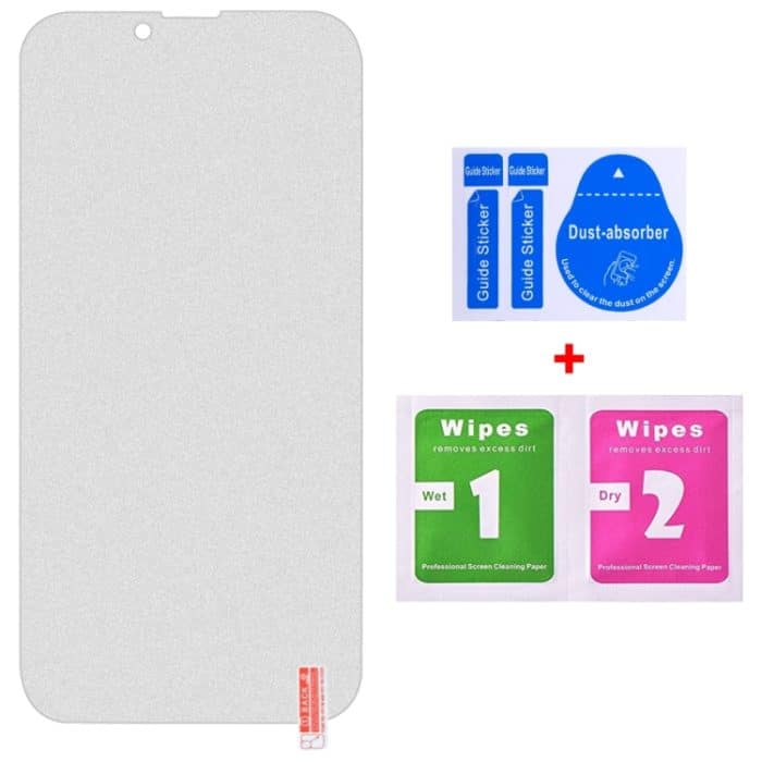 10 Stück transparente, mattierte Vollbild-Hartglasfolie, For iPhone 13 mini (10pcs), For iPhone 16e / 13 / 13 Pro  (10pcs), For iPhone 13 Pro Max (10pcs) – Bild 2