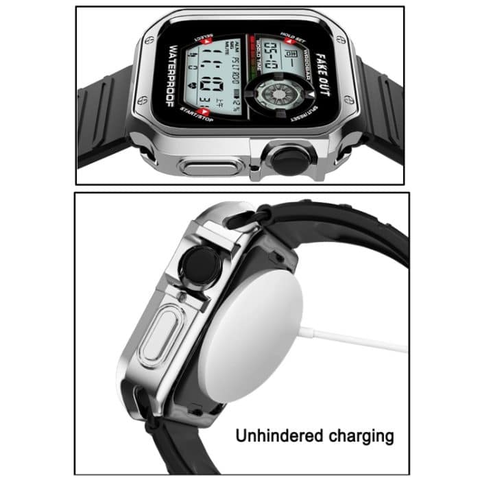 Set aus Silikonarmband und Uhrengehäuse – Bild 3