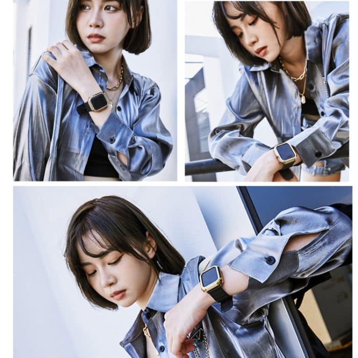 Set aus Silikonarmband und Uhrengehäuse – Bild 6