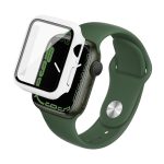imak PC-Gehäuse mit gehärteter Glasfolie, For Apple Watch Series 8 / 7 41mm, For Apple Watch Series 8 / 7 45mm – Bild 2