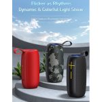 awei Y370 Wasserdichter Bluetooth-Außenlautsprecher mit buntem Licht – Bild 2