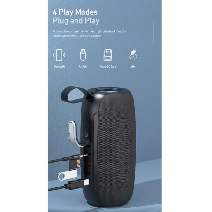 EDA002565001_B6.jpg awei Y370 Wasserdichter Bluetooth-Außenlautsprecher mit buntem Licht – Bild 7