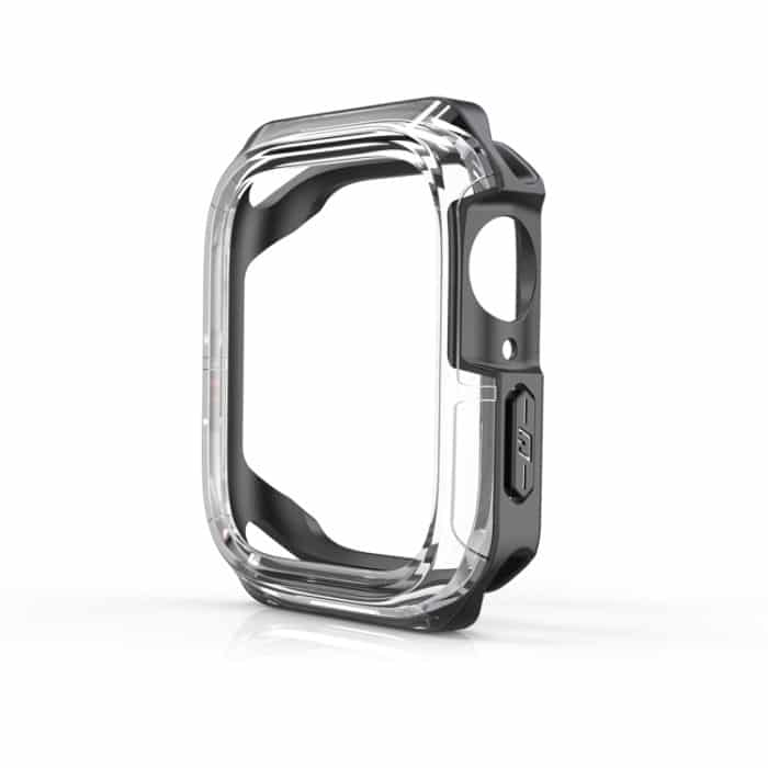 EDA002579001A.jpg Transparentes zweifarbiges Rüstungsgehäuse, For Apple Watch Series 9 / 8 / 7 45mm, For Apple Watch Series 9 / 8 / 7 41mm, For Apple Watch Series 6 & SE & 5 & 4 44mm, For Apple Watch Series 6 & SE & 5 & 4 40mm – Bild 1