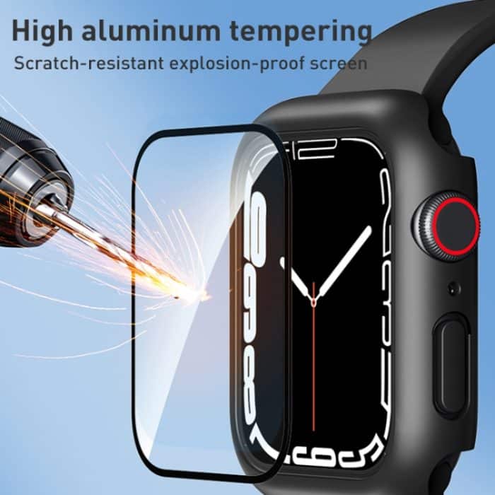 ROCK 2-in-1 PC-Rahmen + Filmschutzhülle für die Apple Watch-Serie, 6 & SE & 5 & 4 44mm, 3 & 2 & 1 42mm, 6 & SE & 5 & 4 40mm, 3 & 2 & 1 38mm – Bild 6