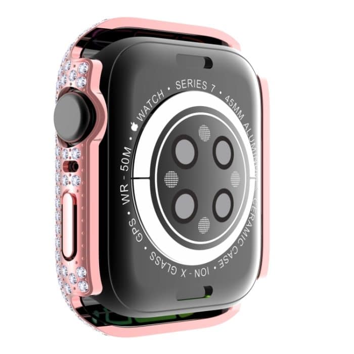 Diamond PC + Uhrengehäuse aus gehärtetem Glas für die Apple Watch-Serie, 7 41mm, 7 45mm – Bild 5