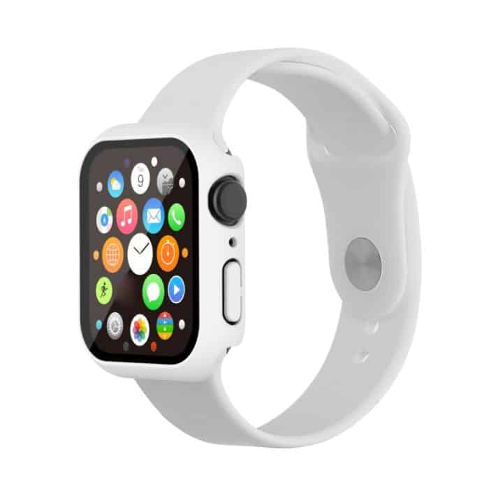 Wasserdichtes Uhrengehäuse aus PC und gehärtetem Film, For Apple Watch Series 9 / 8 / 7 41mm, For Apple Watch Series 9 / 8 / 7 45mm – Bild 3