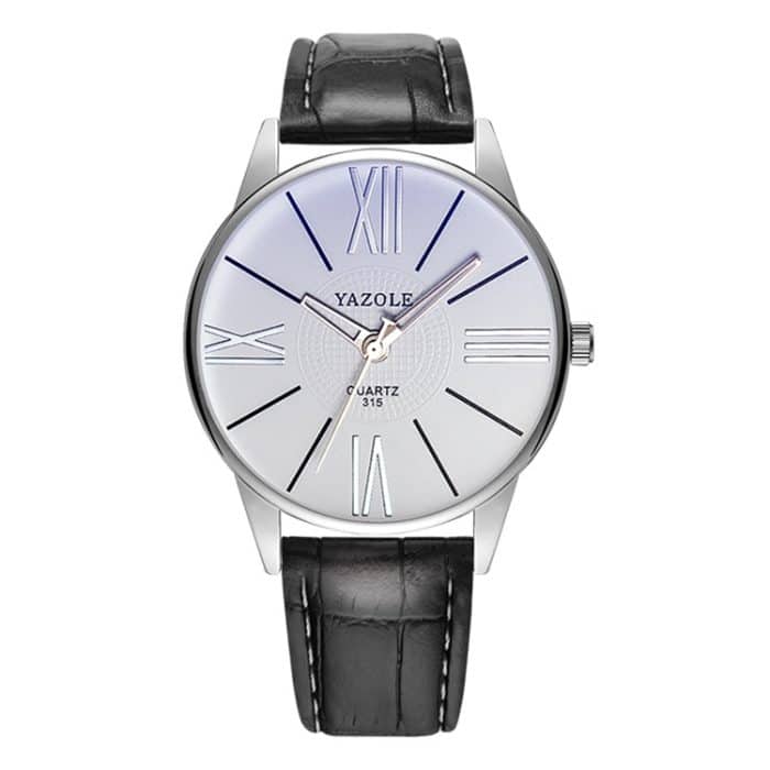 EDA003085701A.jpg YAZOLE 315 Einfache wasserdichte Sport-Quarzuhr mit großem Zifferblatt – Bild 1