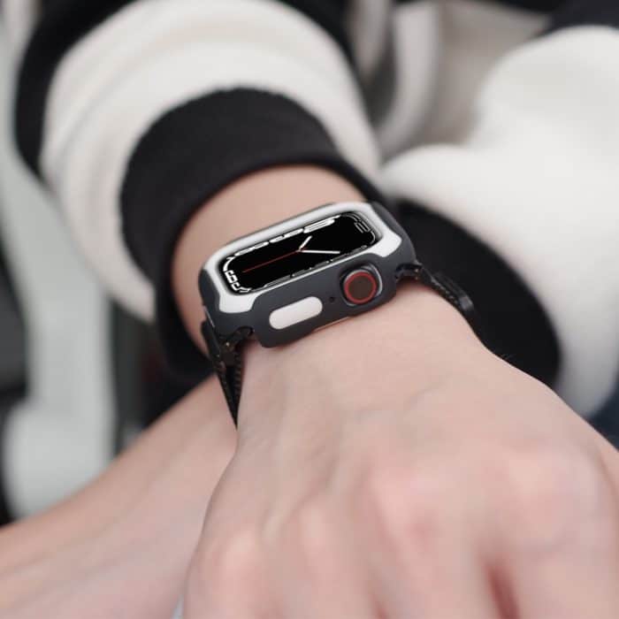 Abnehmbares zweifarbiges Uhrengehäuse für die Apple Watch-Serie – Bild 7