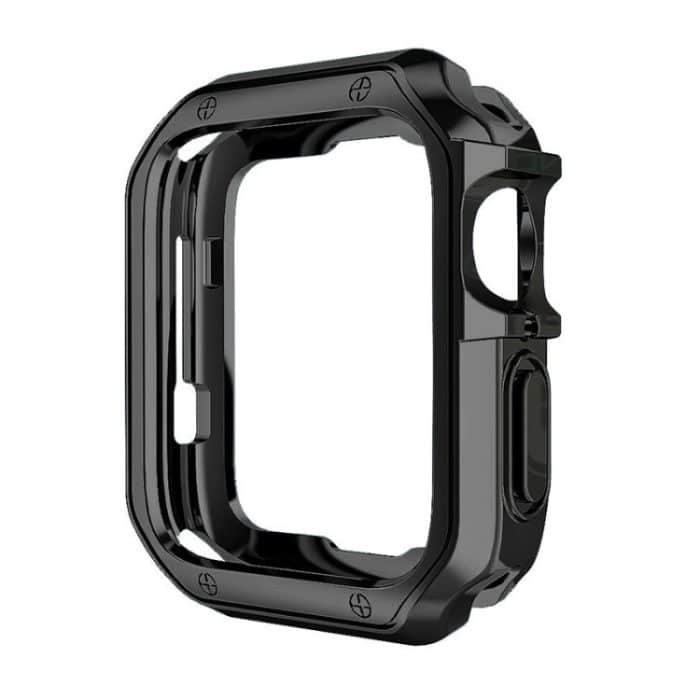 Uhrengehäuse mit TPU-Rahmen, For Apple Watch Series 9 / 8 / 7 41mm, For Apple Watch Series 9 / 8 / 7 45mm, For Apple Watch Series 6 & SE & 5 & 4 44mm, For Apple Watch Series 6 & SE & 5 & 4 40mm, For Apple Watch Series 3 & 2 & 1 42mm... – Bild 3