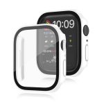 Life Wasserdichter 2-in-1-PC-Rahmen + Schutzhülle aus gehärtetem Glas, For Apple Watch Series 9 / 8 / 7 45mm, For Apple Watch Series 9 / 8 / 7 41mm, For Apple Watch Series 6 / 5 / 4 / SE 44mm, For Apple Watch Series 6 / 5 / 4 / SE 40mm