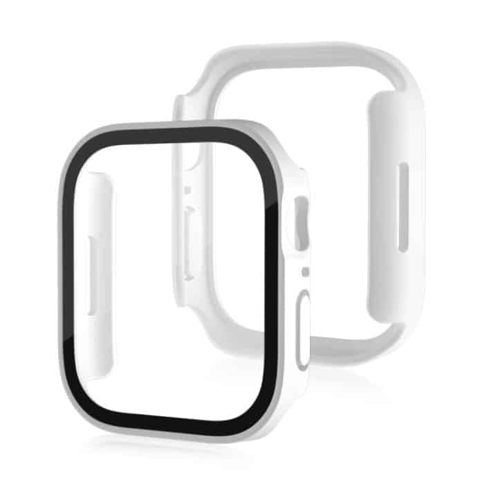 Life Wasserdichter, mattierter 2-in-1-PC-Rahmen + Schutzhülle aus gehärtetem Glas, For Apple Watch Series 9 / 8 / 7 45mm, For Apple Watch Series 9 / 8 / 7 41mm, For Apple Watch Series 6 / 5 / 4 / SE 44mm, For Apple Watch Series 6 / 5 / 4 / SE 40mm... – Bild 2