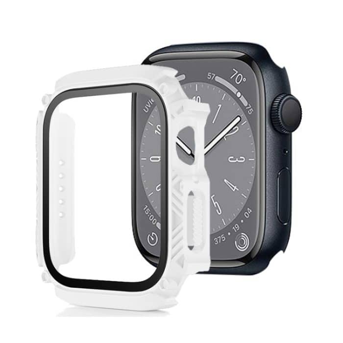 Displayschutzfolie aus gehärtetem Glas, wasserdichtes Uhrengehäuse, For Apple Watch Series 8&7 45mm, For Apple Watch Series 8&7 41mm – Bild 1