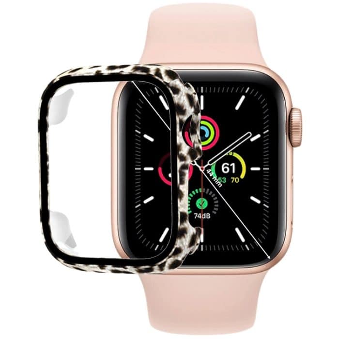 PC-Uhrengehäuse aus gehärtetem Glas, For Apple Watch Series SE 3&SE 2&6&SE&5&4 40mm, For Apple Watch Series SE 3&SE 2&6&SE&5&4 44mm – Bild 1