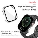 PC-Uhrengehäuse aus gehärtetem Glas, For Apple Watch Series 9 / 8 / 7 45mm, For Apple Watch Series 9 / 8 / 7 41mm, For Apple Watch Ultra 49mm / Apple Watch Ultra 2 49mm – Bild 3
