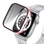 PC-Uhrengehäuse mit gehärtetem Glas und Filmbeschichtung, For Apple Watch Series 9 / 8 & 7 45mm, For Apple Watch Series 9 / 8 & 7 41mm – Bild 4