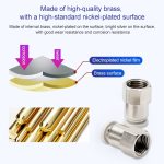 LAIZE 10 Stück gerader pneumatischer Schnellmontage-Anschluss mit Innengewinde, PCF4-01 (10pcs), PCF4-02 (10pcs), PCF6-01 (10pcs), PCF6-02 (2pcs), PCF6-03 (2pcs), PCF6-04 (1pc), PCF8-01 (2pcs), PCF8-02 (2pcs), PCF8-03 (1pc), PCF8-04 (1pc), PCF10-01 (1p... – Bild 4