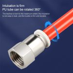 LAIZE 10 Stück gerader pneumatischer Schnellmontage-Anschluss mit Innengewinde, PCF4-01 (10pcs), PCF4-02 (10pcs), PCF6-01 (10pcs), PCF6-02 (2pcs), PCF6-03 (2pcs), PCF6-04 (1pc), PCF8-01 (2pcs), PCF8-02 (2pcs), PCF8-03 (1pc), PCF8-04 (1pc), PCF10-01 (1p... – Bild 5