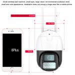 QX67 Humanoidenerkennung AI Alarm WiFi Dome IP-Kamera, – Bild 3