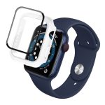 imak PC-Rahmengehäuse mit gehärteter Glasfolie, For Apple Watch SE 2023 40 mm / SE 2022 40mm, For Apple Watch SE 2023 44 mm / SE 2022 44mm, For Apple Watch Series 9 / 8 41mm, For Apple Watch Series 9 / 8 45mm, For Apple Watch Series 8 45mm...
