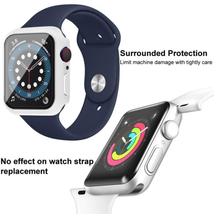 imak PC-Rahmengehäuse mit gehärteter Glasfolie, For Apple Watch SE 2023 40 mm / SE 2022 40mm, For Apple Watch SE 2023 44 mm / SE 2022 44mm, For Apple Watch Series 9 / 8 41mm, For Apple Watch Series 9 / 8 45mm, For Apple Watch Series 8 45mm... – Bild 7