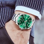 Ochstin 5019F Fashion Business Single Calendar Wasserdichte Quarzuhr mit Edelstahlarmband – Bild 8