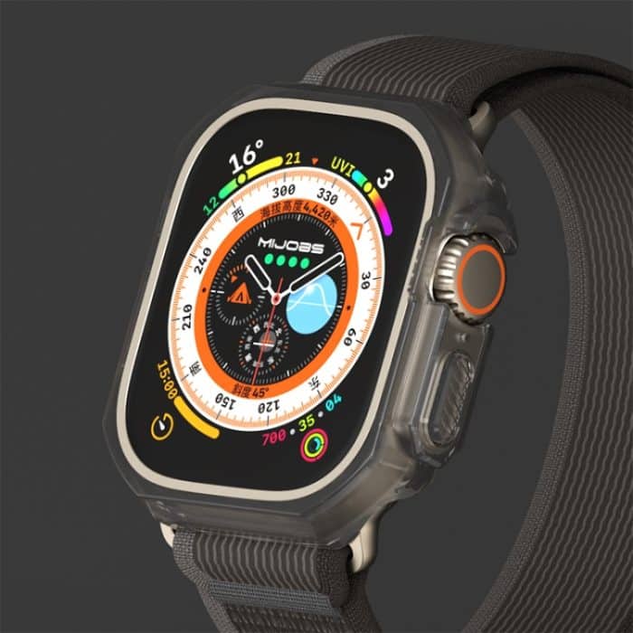 Mijobs PC-Uhrengehäuse mit ultradünnem Rahmen, For Apple Watch Ultra 49mm – Bild 5