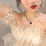 Vielseitige Alphabet-Halskette für Damen aus Titanstahl mit gedrehter Kette – Bild 4