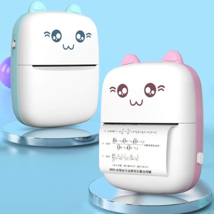 C9 Mini-Bluetooth-Thermodrucker, With 1 Roll Paper, With 5 Papers, With 10 Papers, With 5 Sticker Papers, With 5 Papers & 5 Sticker Papers, With 5 Papers & 5 Sticker & 3 Color Papers – Bild 6