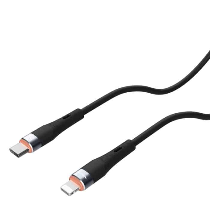 Nillkin 2,4 A USB-C/Typ-C auf 8-poliges Silikon-Datenkabel, Länge: 1,2 m – Bild 4
