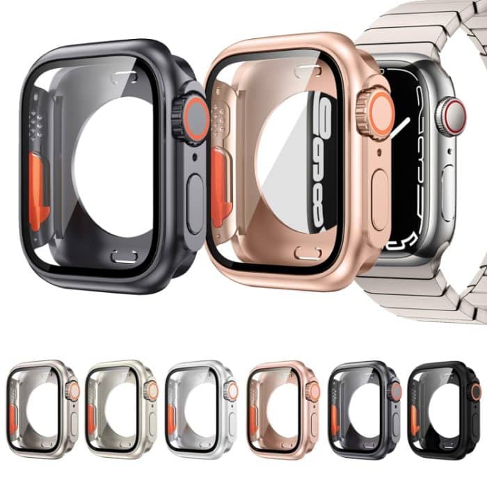 Wechseln Sie zum Ultra 49-mm-All-Inclusive-Folien-Hybrid-PC-Uhrengehäuse, For Apple Watch Series 9 / 8 / 7 45mm, For Apple Watch Series 6 / 5 / 4 / SE 40mm, For Apple Watch Series 9 / 8 / 7 41mm, For Apple Watch Series 6 / 5 / 4 / SE 44mm – Bild 2
