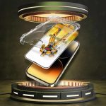 Einfache Installation der staubdichten, gehärteten Panzerglasfolie – Bild 3