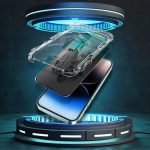 Einfache Installation der 28-Grad-Sichtschutzfolie aus gehärtetem Glas – Bild 3