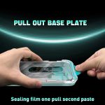 Einfache Installation der 28-Grad-Sichtschutzfolie aus gehärtetem Glas – Bild 6