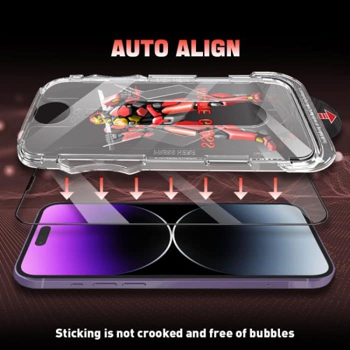 Einfache Installation der Matte Armor-Hartglasfolie – Bild 6