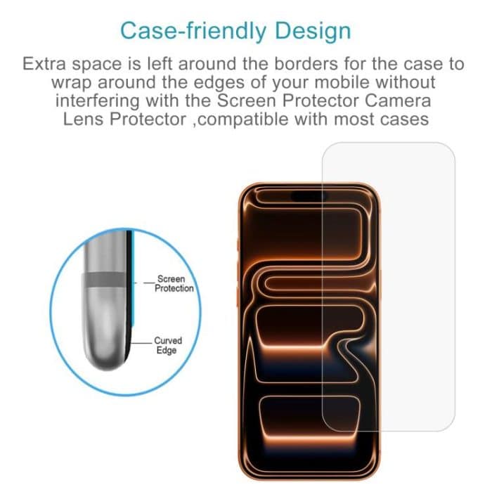 10 Stück 0,26 mm 9H 2,5D gehärtete Glasfolie, For iPhone 16 Pro Max, For iPhone 16 Pro, For iPhone 16, For iPhone 16 Plus, For iPhone 15 Plus / 15 Pro Max, For iPhone 15 / 15 Pro – Bild 3