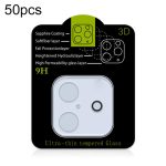 50 Stück gehärtetes Glas für die Rückseite der Kamera, For iPhone 15 Pro / 15 Pro Max, For iPhone 15 / 15 Plus