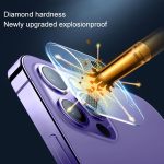 50 Stück gehärtetes Glas für die Rückseite der Kamera, For iPhone 15 Pro / 15 Pro Max, For iPhone 15 / 15 Plus – Bild 4