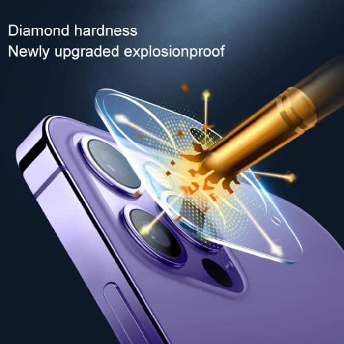 50 Stück gehärtetes Glas für die Rückseite der Kamera, For iPhone 15 Pro / 15 Pro Max, For iPhone 15 / 15 Plus – Bild 4