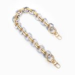 L201 Handy-Lanyard mit achteckiger Schnalle, Kunstharz, kontrastierend, dicker Kette und Abstandshalter, L201-2HS-40cm, L201-2HS-60cm, L201-2HS-80cm, L201-2HS-120cm, L201-JS-40cm, L201-JS-60cm, L201-JS-80cm, L201-JS-120cm, L201-XS-40cm, L201-XS-60cm... – Bild 2