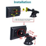 X70-1 Auto 7 Zoll IPS Tragbarer Smart-Bildschirm Drahtlose Bildschirmprojektion Carplay Android Auto, mit Rückfahrkamera, with Reversing Camera – Bild 12